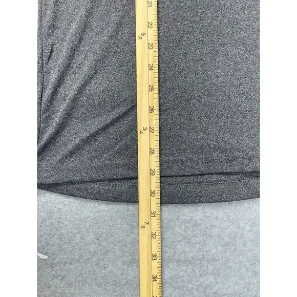 Campus Heritage Nebraska T Shirt Mens L‎ Gray Red Short Sleeve NCAA Football - Picture 7 of 9